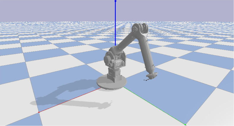PARA's robot model displayed in PyBullet
