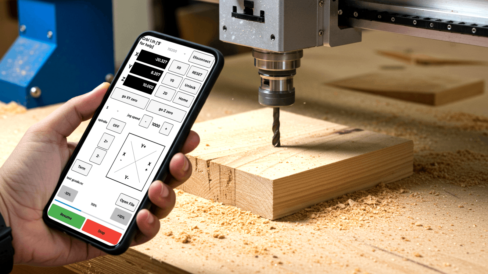 GRBL Controller Screenshot
