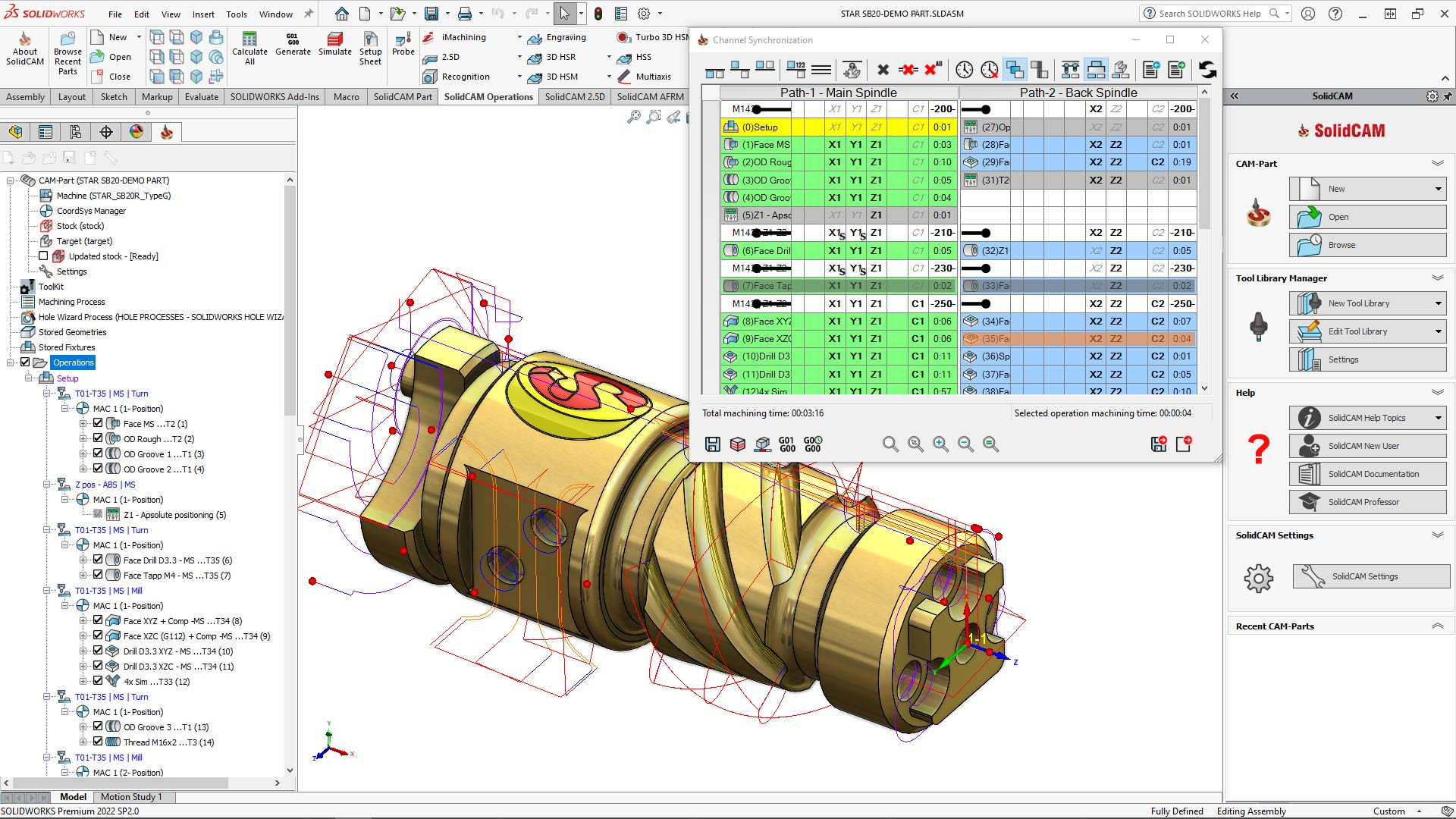 SolidCAM Screenshot