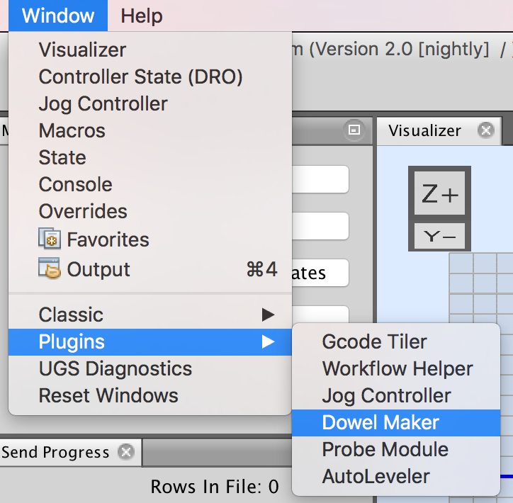 Universal G-Code Sender (UGS) Screenshot 3