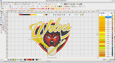 Wilcom Embroidery Software Screenshot